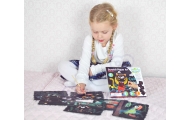 WOOPIE ART&FUN Zestaw Kreatywny Wydrapywanki dla Dzieci 7 el.