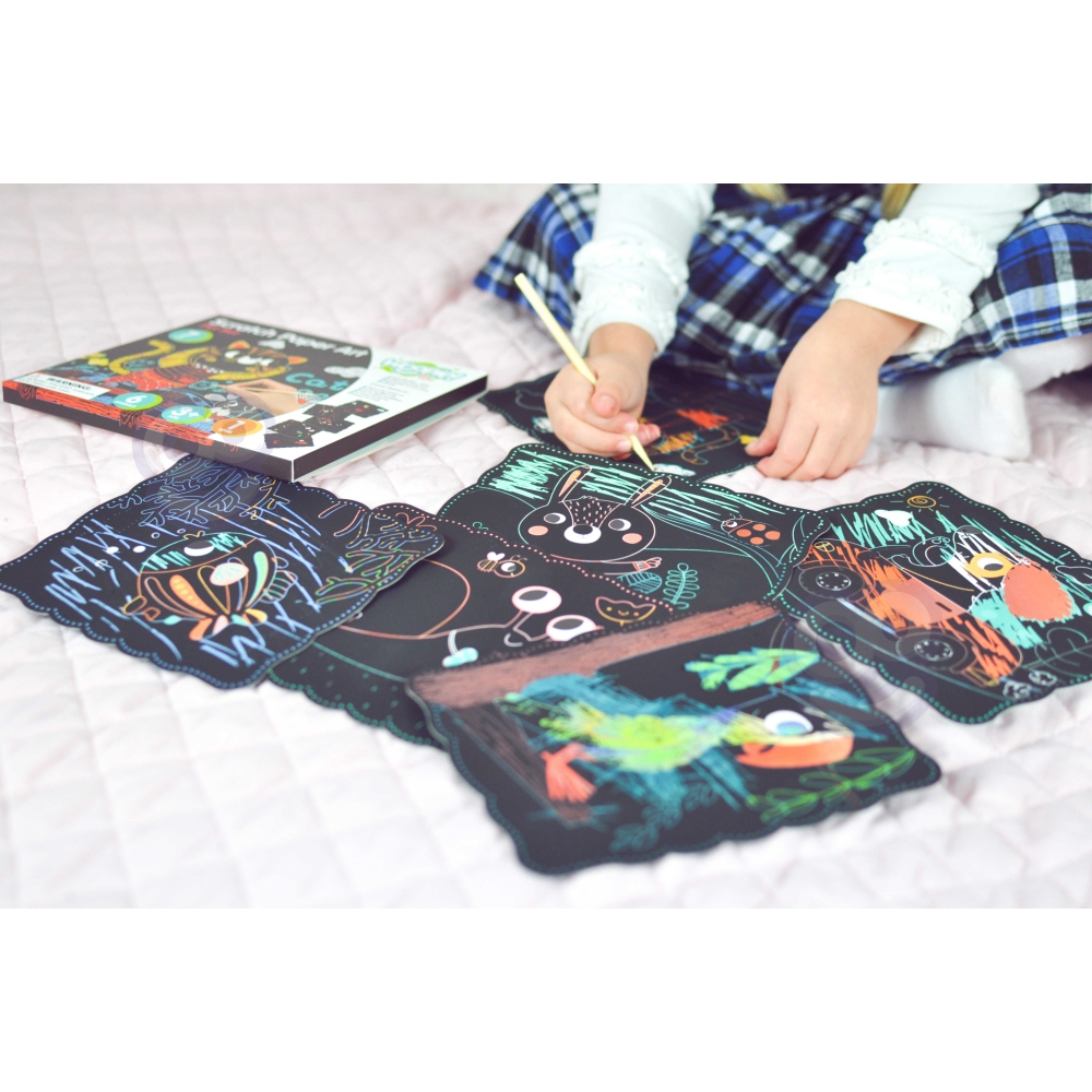 Kūrybinis braižymo rinkinys WOOPIE ART&FUN 7 el.
