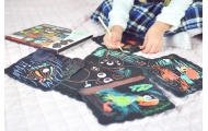WOOPIE ART&FUN Zestaw Kreatywny Wydrapywanki dla Dzieci 7 el.