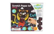 WOOPIE ART&FUN Zestaw Kreatywny Wydrapywanki dla Dzieci 7 el.