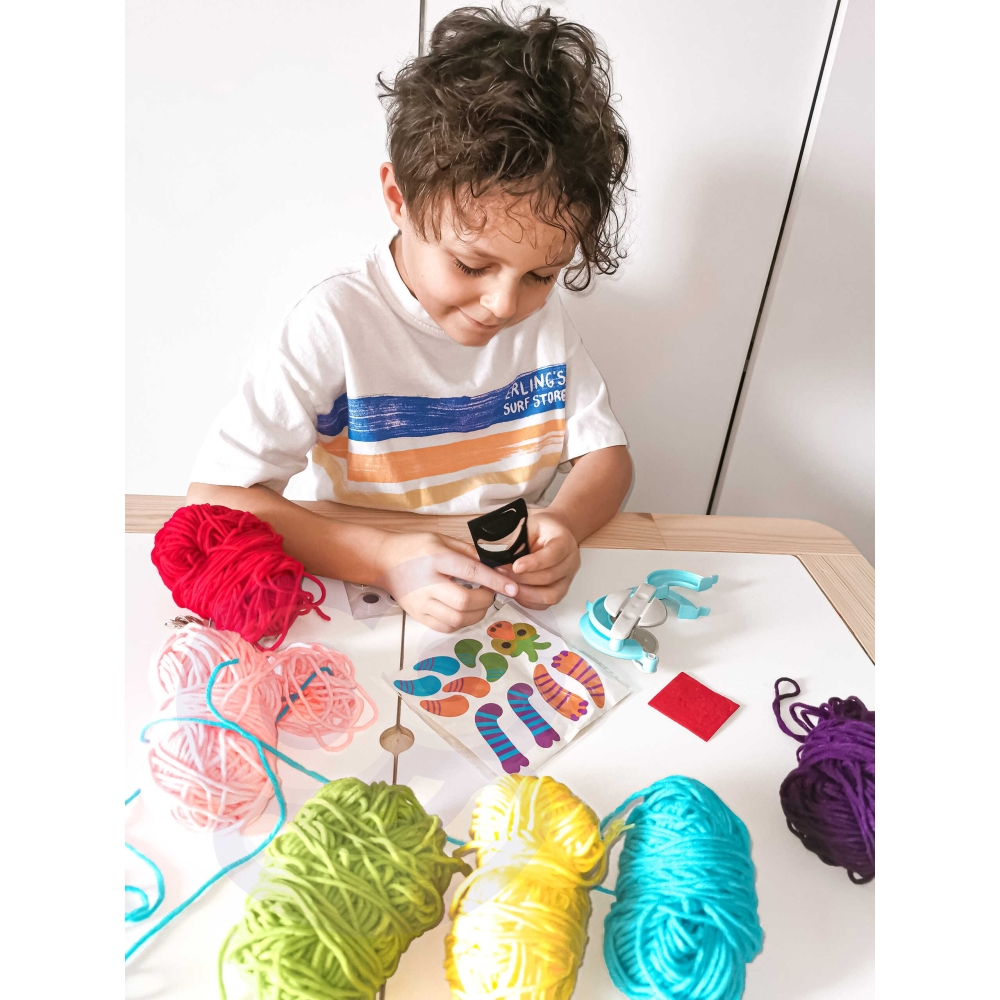 Kūrybinis rinkinys WOOPIE ART&FUN Monstras Pom