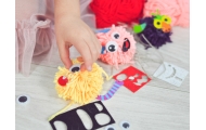 Kūrybinis rinkinys WOOPIE ART&FUN Monstras Pom