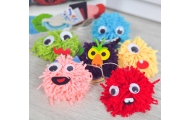 Kūrybinis rinkinys WOOPIE ART&FUN Monstras Pom