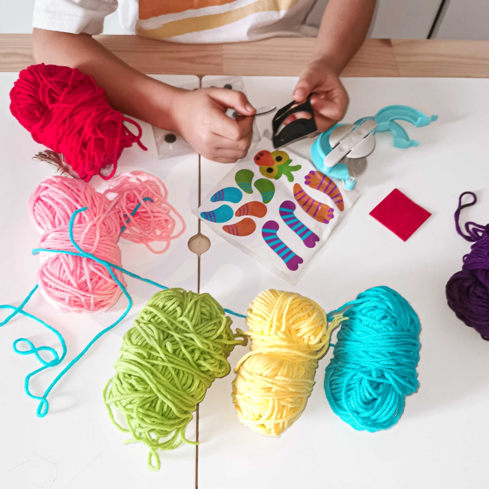 Kūrybinis rinkinys WOOPIE ART&FUN Monstras Pom