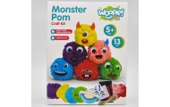 Kūrybinis rinkinys WOOPIE ART&FUN Monstras Pom