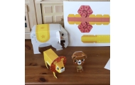WOOPIE ART&FUN Zestaw Kreatywny Origami 3D Zrób to Sam 10 Zwierzaków