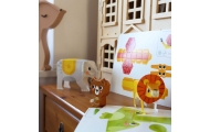 WOOPIE ART&FUN Zestaw Kreatywny Origami 3D Zrób to Sam 10 Zwierzaków