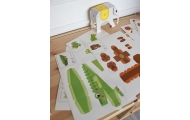 Origami kūrybinis rinkinys WOOPIE ART&FUN 3D DIY, 10 gyvūnų