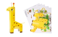 Origami kūrybinis rinkinys WOOPIE ART&FUN 3D DIY, 10 gyvūnų