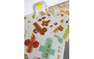 Origami kūrybinis rinkinys WOOPIE ART&FUN 3D DIY, 10 gyvūnų