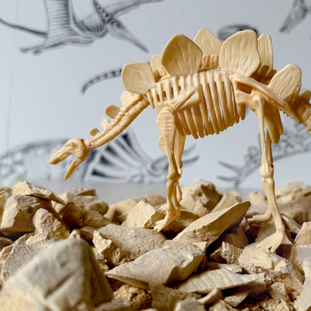 WOOPIE Kūrybinis žaislas Dinozauro skeletas Archeologiniai kasinėjimai