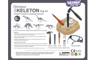 WOOPIE kasinėjimai "Mažasis archeologas" 6 dinozaurų skeletai