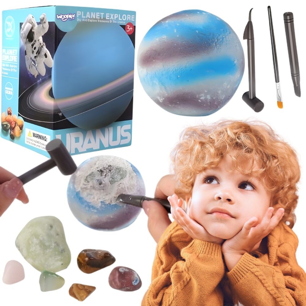 Mineralinių kasyklų eksperimentinis rinkinys WOOPIE Planet Uranus
