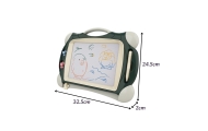 WOOPIE Magnetic Color Marker Board + 2 Green Stamps