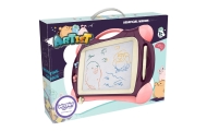WOOPIE Magnetic Color Marker Board + 2 Purple Stamps