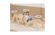 VIGA Drewniany Bujak Naturalny Montessori