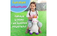 WOOPIE Rubber Jumper for Jumping Unicorn White + Pump					