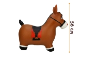 WOOPIE Rubber Jumper Horse + Pump					