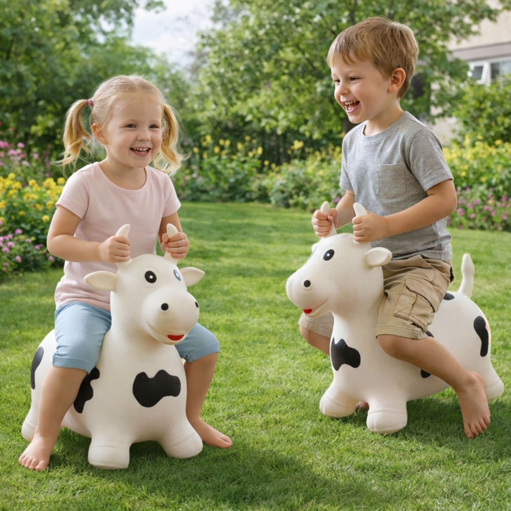 WOOPIE Rubber Jumper for Jumping Cow + Pump 