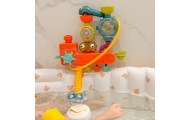WOOPIE BABY Bath Toy Faucet Shower Fountain Overflow Duck					