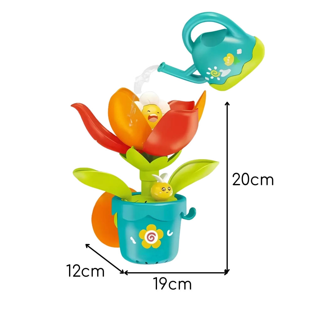 WOOPIE BABY Blooming Flower Bath Toy with Watering Can 