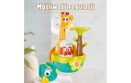 Vonios žaislas su siurbtuku-piltuvu WOOPIE BABY Žirafa-Žaislai, Vonios žaislai-e-vaikas