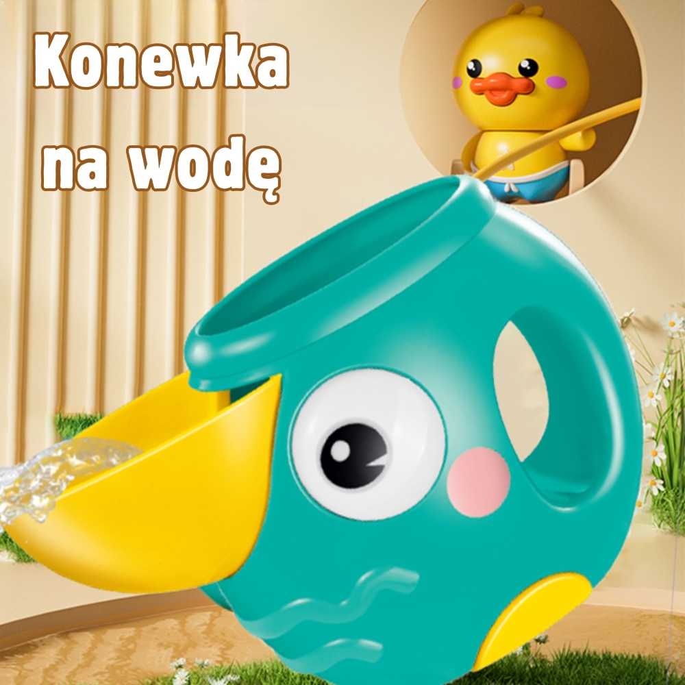 Vonios žaislas su siurbtuku-piltuvu WOOPIE BABY Žirafa-Žaislai, Vonios žaislai-e-vaikas