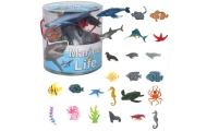 WOOPIE Set of Sea Animals Figures 33 pcs.					