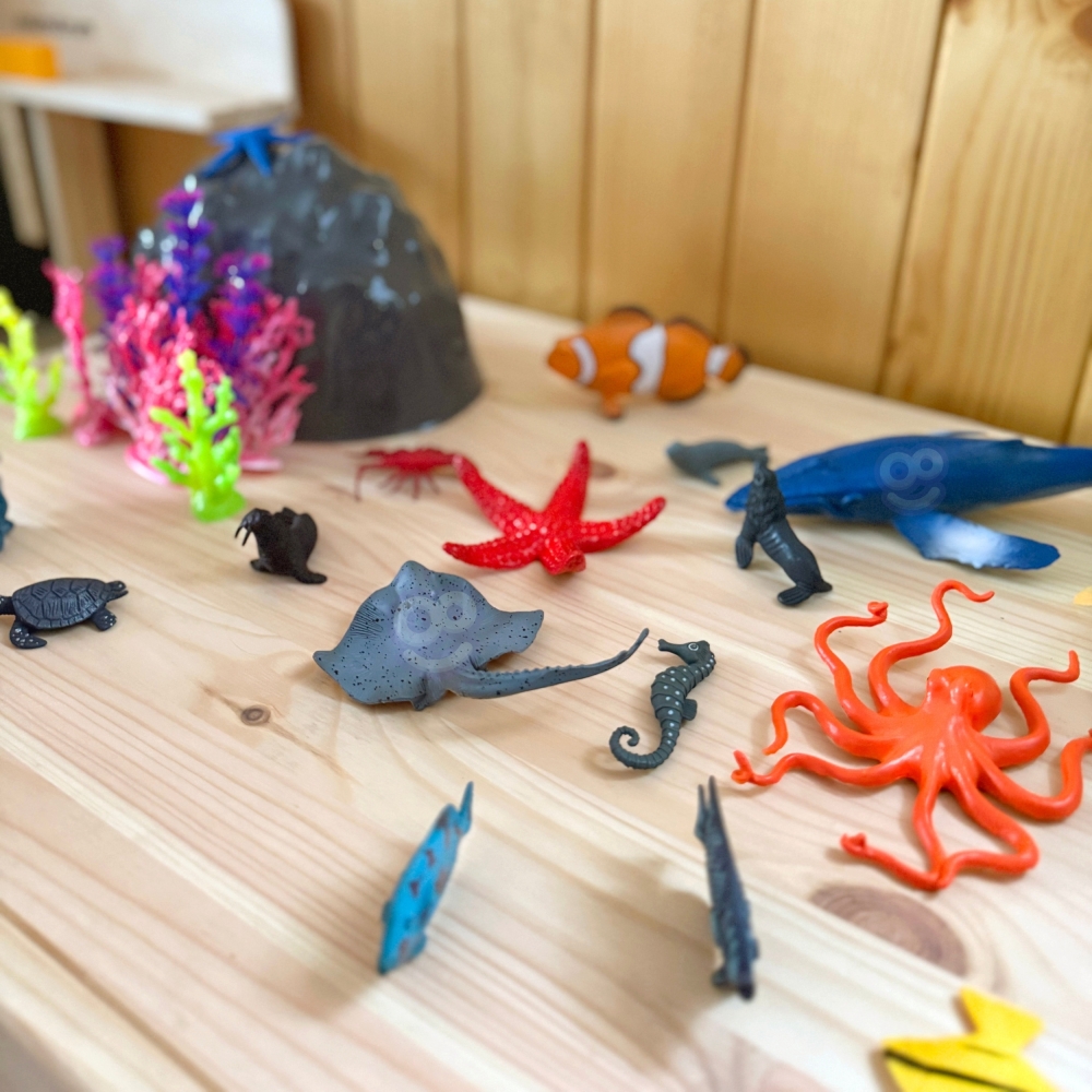 WOOPIE Set of Sea Animals Figures 33 pcs.					