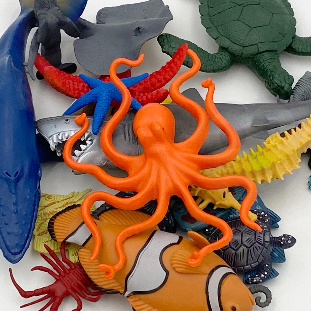 WOOPIE Set of Sea Animals Figures 33 pcs.					