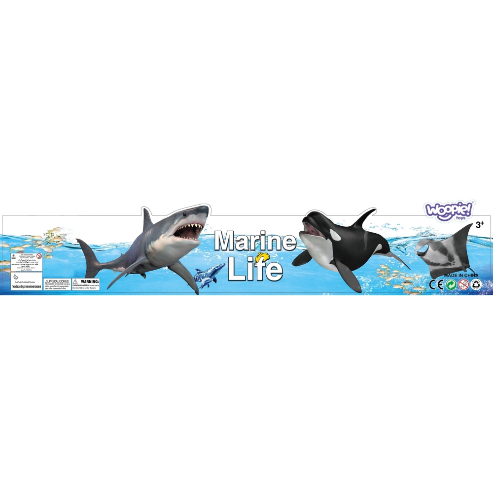 WOOPIE Set of Sea Animals Figures 33 pcs.					