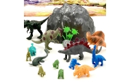 WOOPIE Zestaw Figurki Dinozaury 34 szt.					