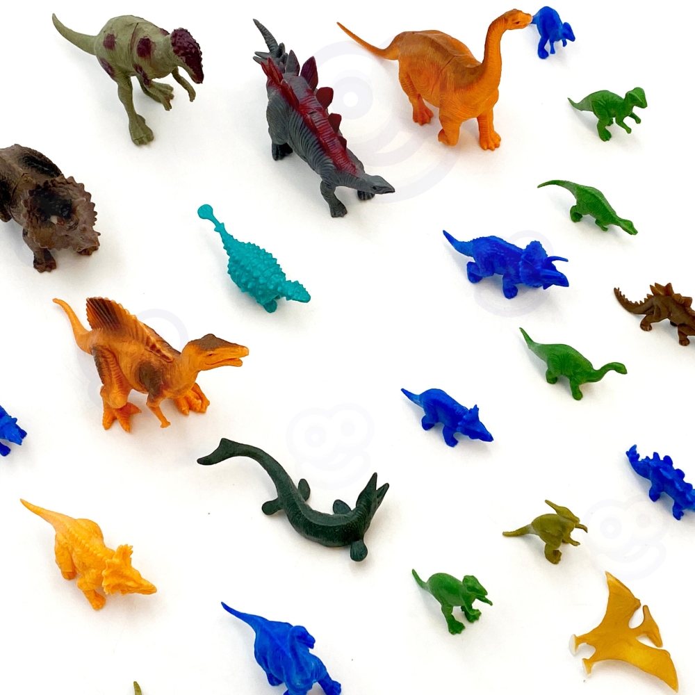 WOOPIE Dinozaurų figūrėlių rinkinys 34 vnt.