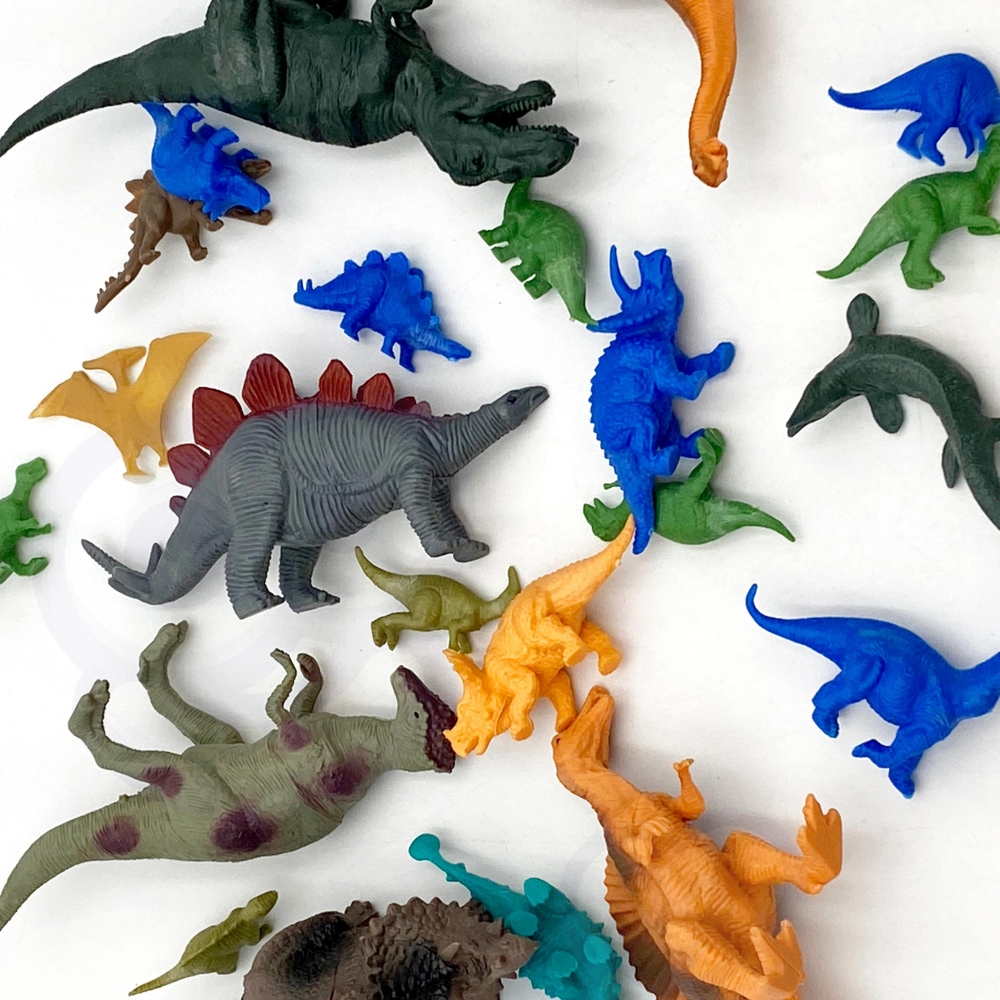 WOOPIE Dinozaurų figūrėlių rinkinys 34 vnt.