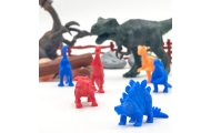 Dinozaurų figūrėlių rinkinys WOOPIE, 40 vnt-Žaislai, Figūrėlės ir herojai-e-vaikas