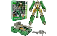 Robotas transformuojamas tankas WOOPIE 2-in-1 SILVER BLADE