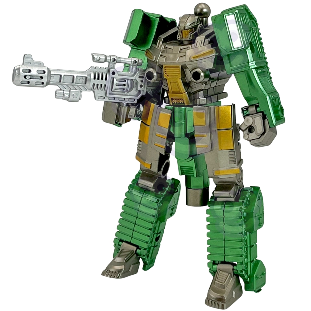 Robotas transformuojamas tankas WOOPIE 2-in-1 SILVER BLADE