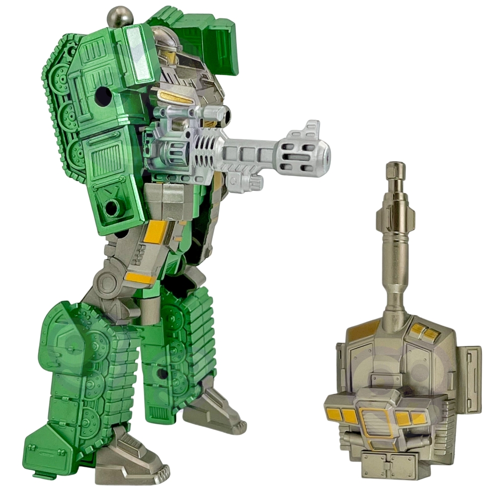 Robotas transformuojamas tankas WOOPIE 2-in-1 SILVER BLADE