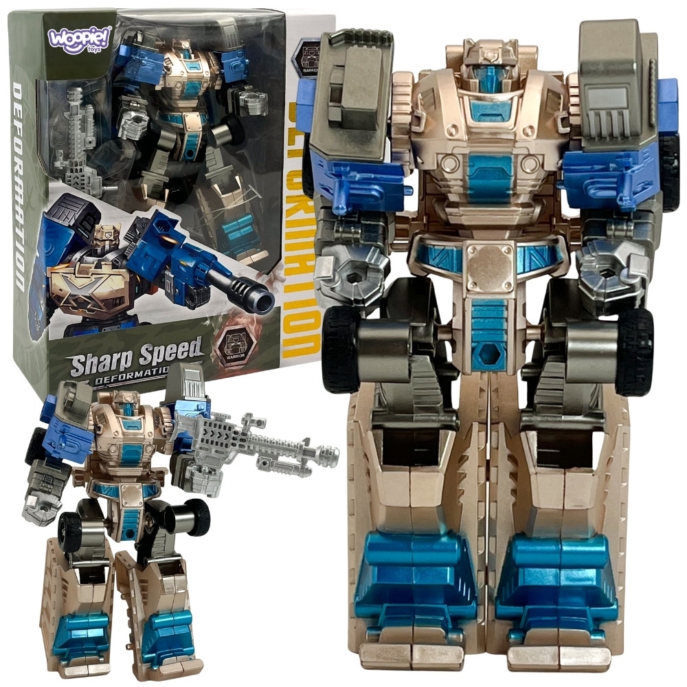 Transformuojamas robotas WOOPIE SHARP SPEED 2in1 Combat Truck