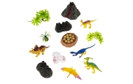 Figūrėlių rinkinys lagamine WOOPIE Dinozaurų pasaulis