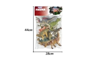 Figūrėlių rinkinys WOOPIE Dinozaurai 6 dalys T-Rex