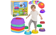 Šviečiantys sensoriniai balansavimo akmenukai WOOPIE Balance Stones, 6 vnt-Žaislai, Lauko žaislai, Lauko žaidimai ir sporto prek