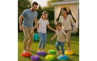 Šviečiantys sensoriniai balansavimo akmenukai WOOPIE Balance Stones, 6 vnt-Žaislai, Lauko žaislai, Lauko žaidimai ir sporto prek