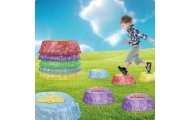 Šviečiantys sensoriniai balansavimo akmenukai WOOPIE Balance Stones, 6 vnt-Žaislai, Lauko žaislai, Lauko žaidimai ir sporto prek