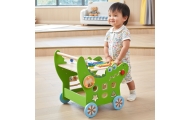 VIGA Drewniany Pchacz Edukacyjny Krokodylek 12w1