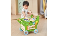 VIGA Drewniany Pchacz Edukacyjny Krokodylek 12w1