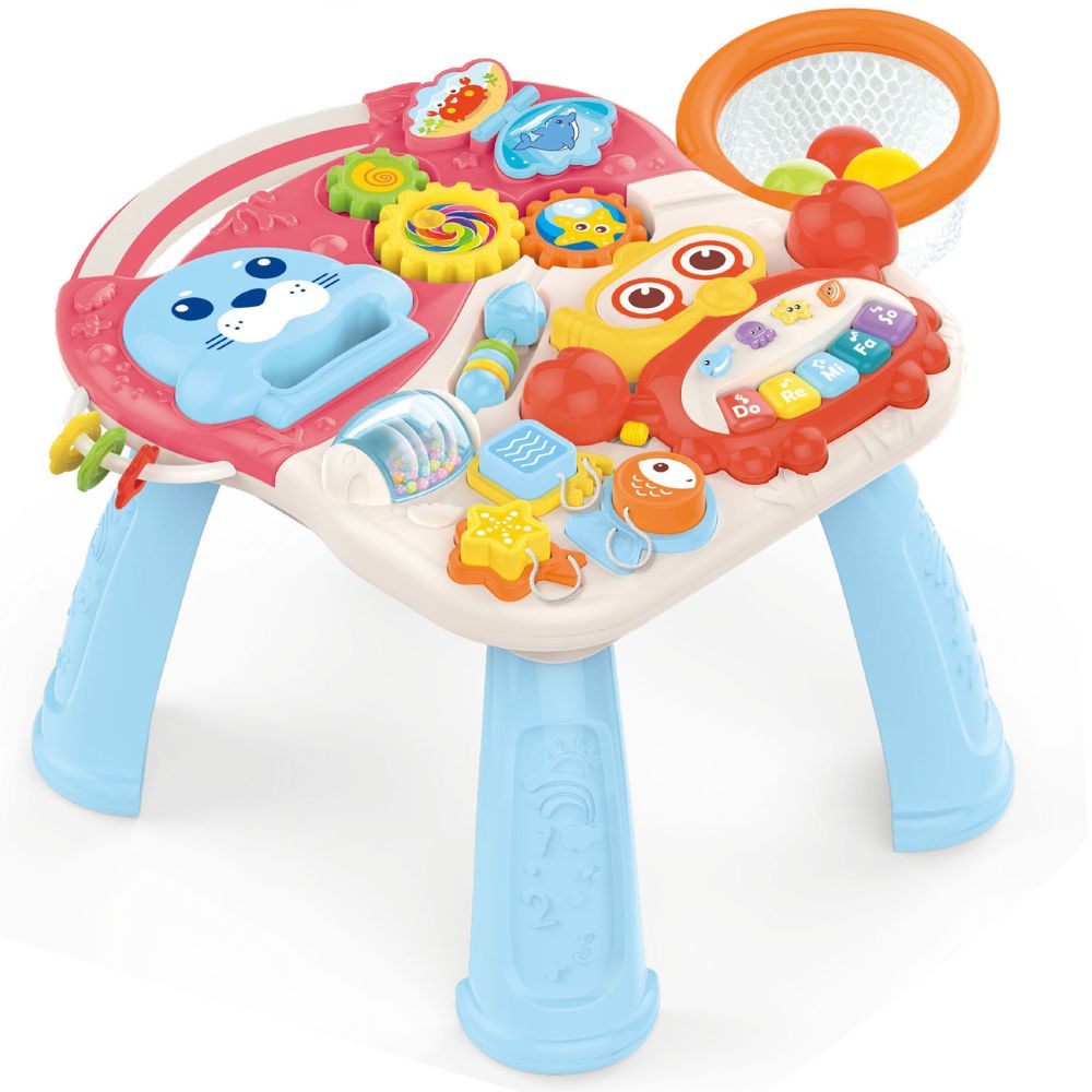 Stumdukas - Edukacinis stalas WOOPIE BABY Scooter Rider 4in1-Judėjimui, Žaislai, Stumdukai, Kūdikiams, Žaislai mažyliams (iki 4 