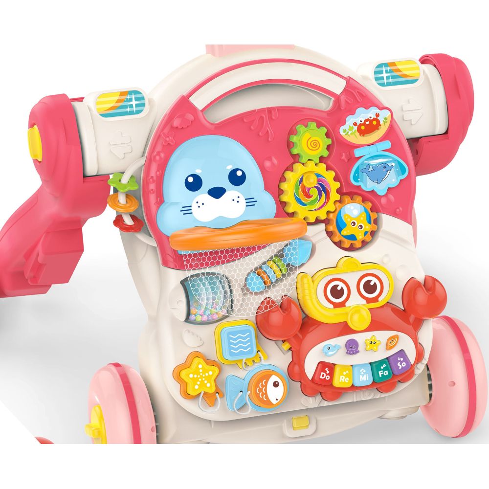 Stumdukas - Edukacinis stalas WOOPIE BABY Scooter Rider 4in1-Judėjimui, Žaislai, Stumdukai, Kūdikiams, Žaislai mažyliams (iki 4 