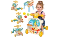 Interaktyvus stumdukas - edukacinis stalas WOOPIE BABY 4-in-1-Judėjimui, Stumdukai-e-vaikas