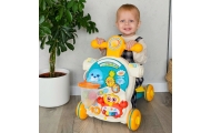 Interaktyvus stumdukas - edukacinis stalas WOOPIE BABY 4-in-1-Judėjimui, Stumdukai-e-vaikas